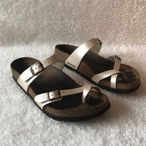 Birkenstock Mayari Sandals size 40 /antique lace